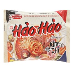 Пшеничная лапша HAOHAO со вкусом ким-чи