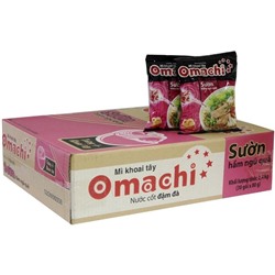 Лапша OMACHI со вкусoм  свинины ящик