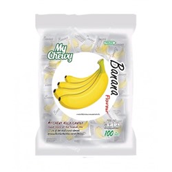 Жевательные молочные конфеты "Банан" My Chewy (100 шт) 360 гр
